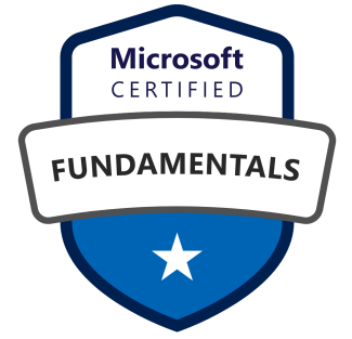 MS Fundamentals Zertifizierung Badge